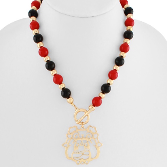 GAMEDAY: Acrylic Ball & CCB Necklace - Picture 2 of 2